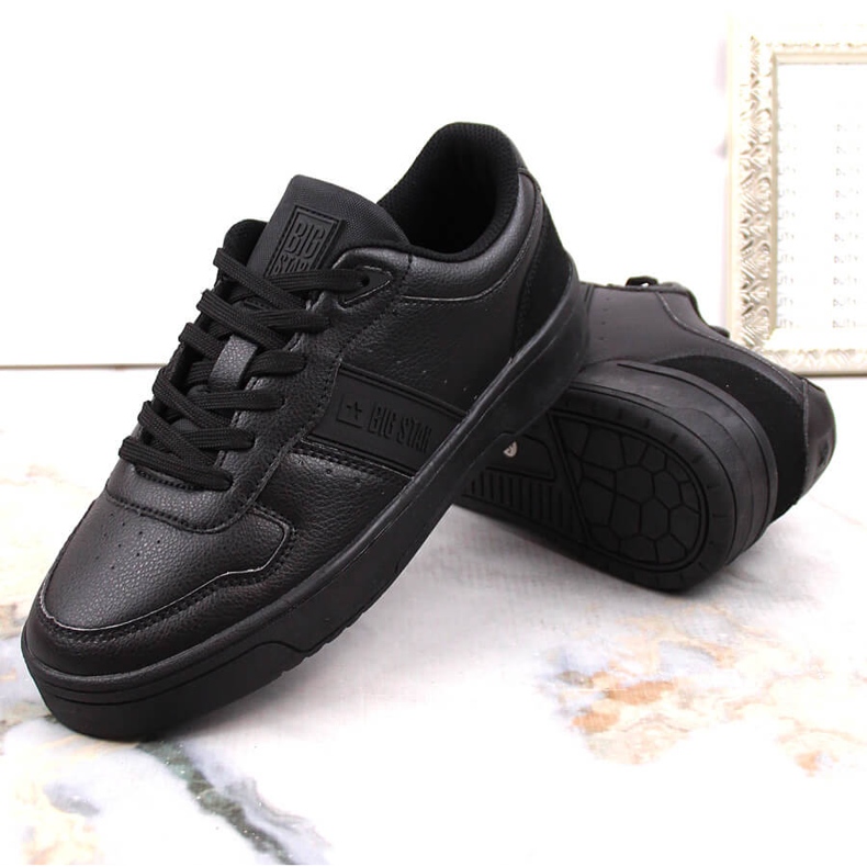 Sportskor sneakers svarta Big Star KK274258 2