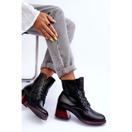 Vinceza Högklackade stövlar Svart Luloshe 1