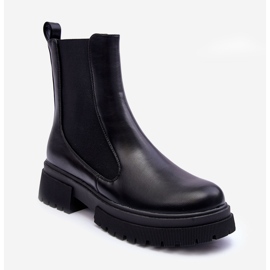 FD1 Klassiska Jodhpur-stövlar i läder Svart Isminna 2