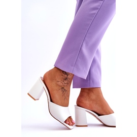 Klassiska tofflor för damer Vita Loara 5