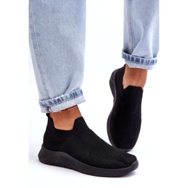 Slip-on sportskor dam svart Claris 2