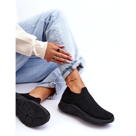 Slip-on sportskor dam svart Claris 4