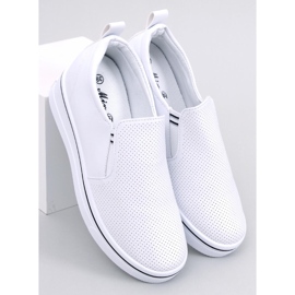 Jenkins White wedge slip-on sneakers vit 1
