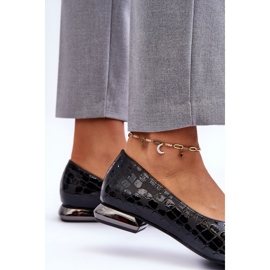 PD1 Vaani Läder Platta Klackar Svart Vaani 2