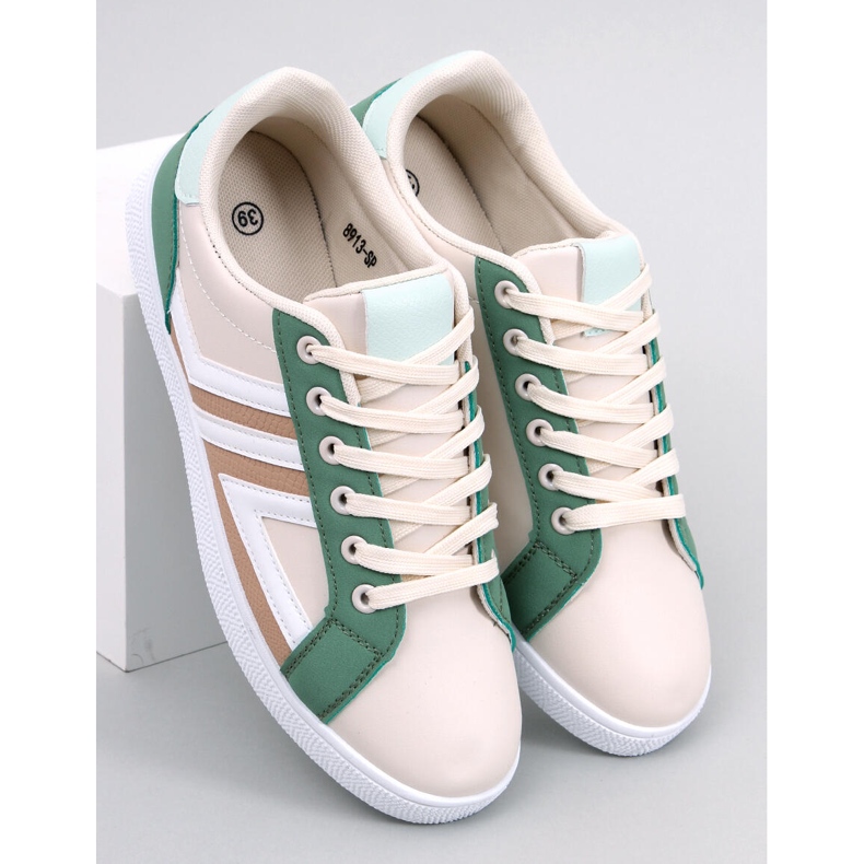 Fitz Beige Sneakers för kvinnor 1