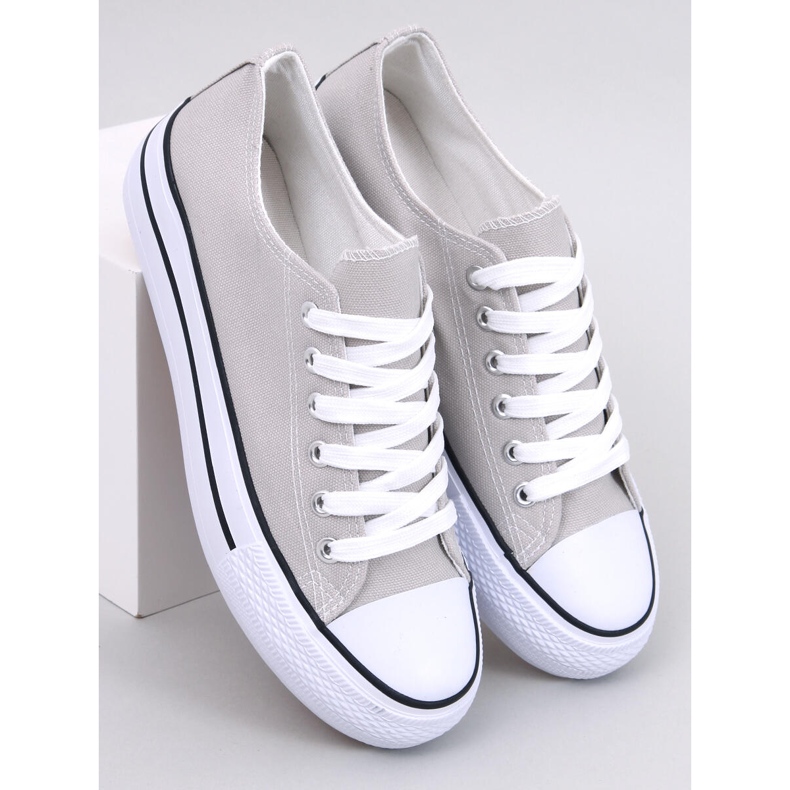 Fargis Grey klassiska sneakers för kvinnor grå 1