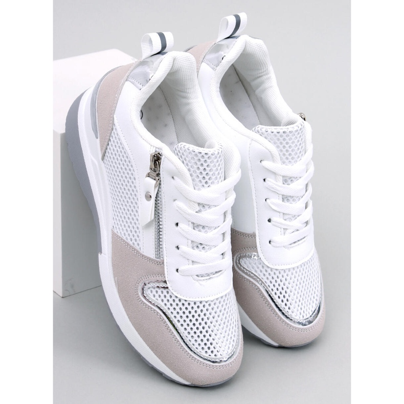 Vargas Blanco wedge sneakers vit 1