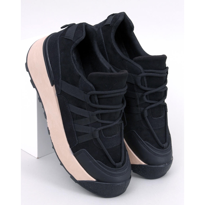 Potts Black damsneakers svart 1
