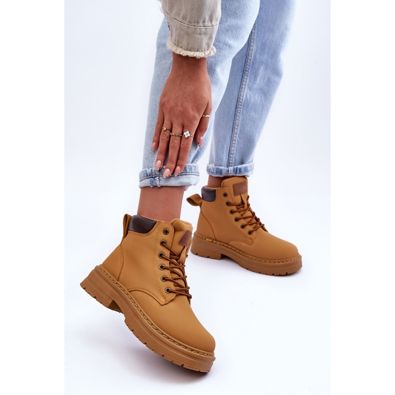 Trapper-stövlar för kvinnor, varmbruna Corbin 2