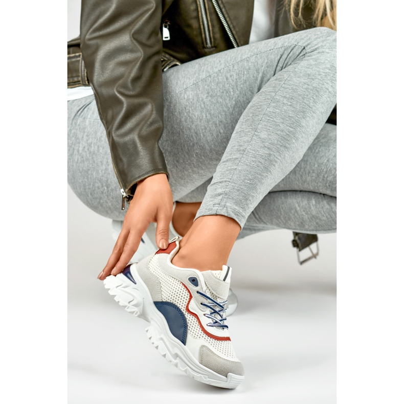 Laila vita sneakers för kvinnor 1