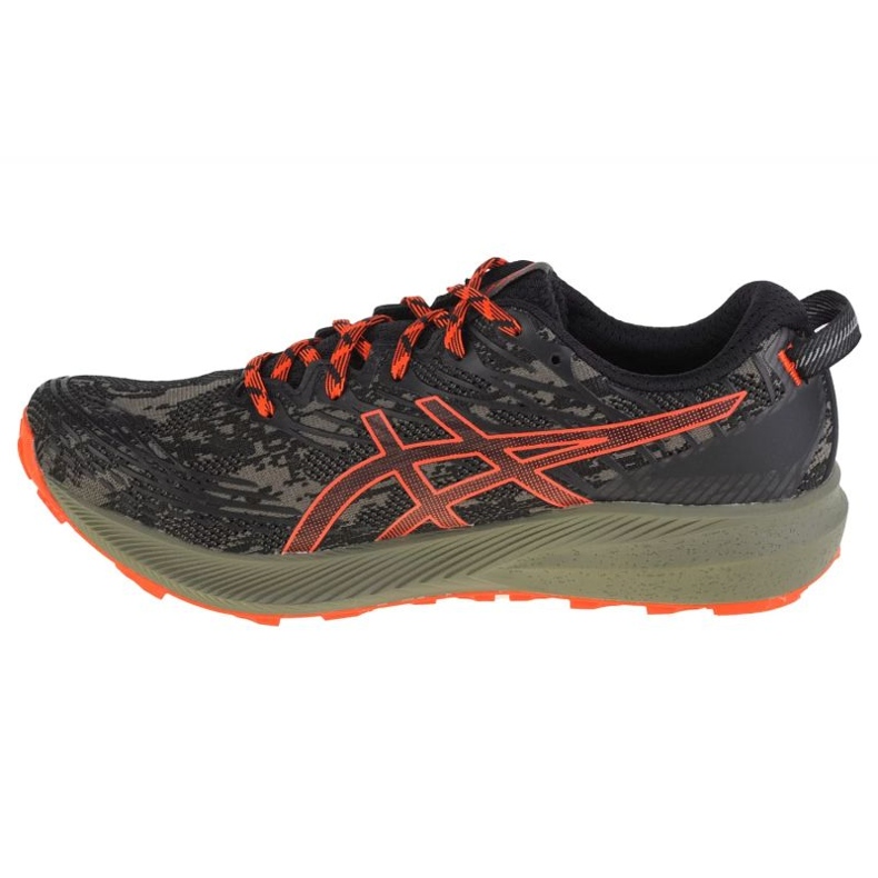 Asics Fuji Lite 3 M 1011B467-300 löparskor grön 1