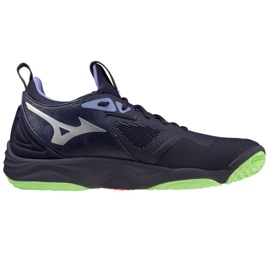 Volleybollskor Mizuno Wave Momentum 3 M V1GA231211 marinblå blå 1