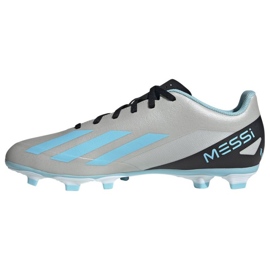 Adidas X Crazyfast Messi.4 FxG M IE4072 fotbollsskor grå nyanser av grått 1