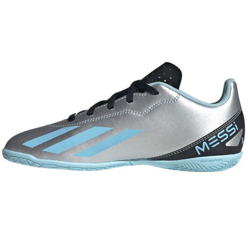 Adidas X Crazyfast Messi.4 In Jr IE4070 fotbollsskor nyanser av grått 1