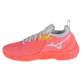 Volleybollskor Mizuno Wave Momentum 3 W V1GC231206 röd nyanser av grått 1