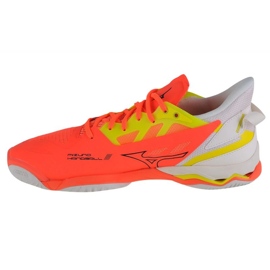 Mizuno Wave Mirage 5 M X1GA235002 handbollsskor orange apelsiner och röda 1