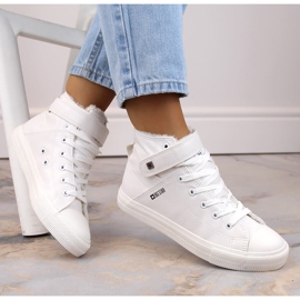High-top isolerade sneakers vita Big Star V274541F 1