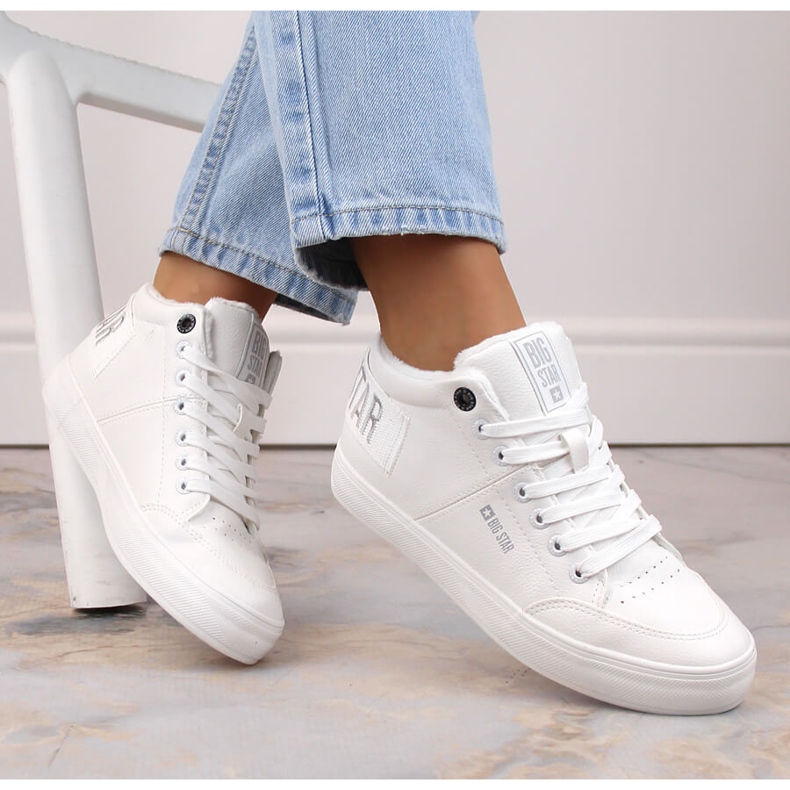 Sneakers isolerade vita Big Star EE274352 1