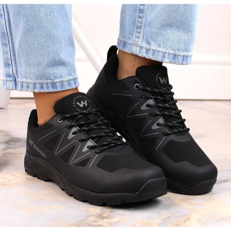 Potocki Svarta Vanhorn softshell sportvandringsskor 1