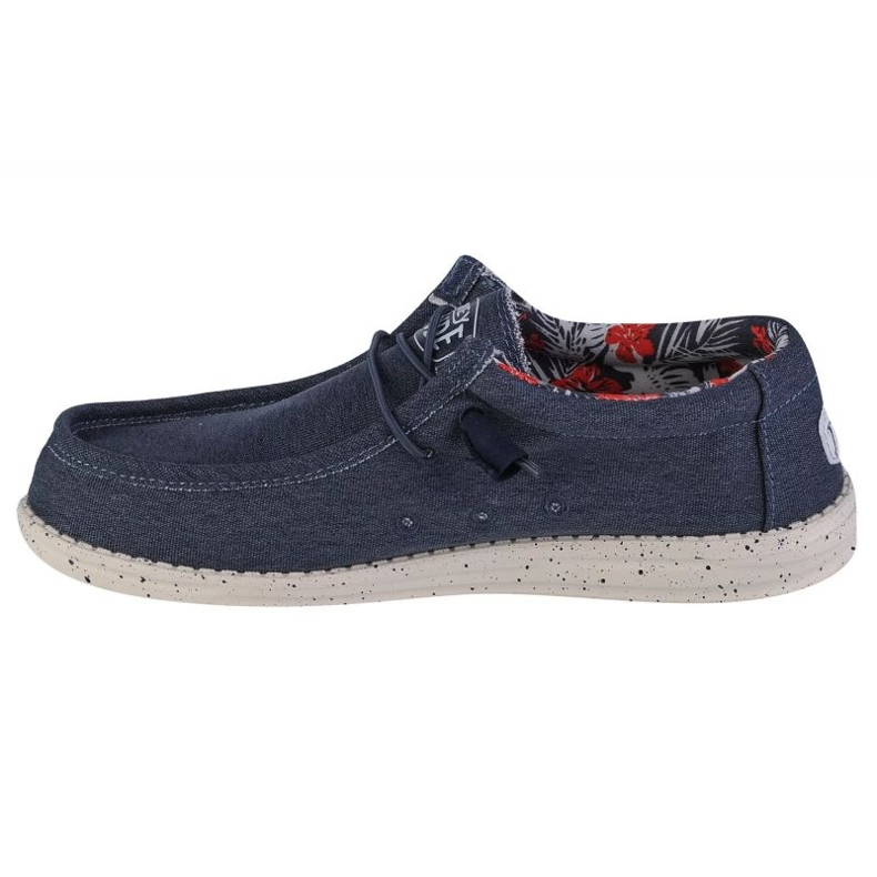 Hey Dude Wally Stretch Canvas M 40022-425 skor blå 1