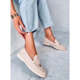 Loafers dam Eunice Beige 2