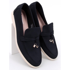 Loafers dam Eunice Black svart 1