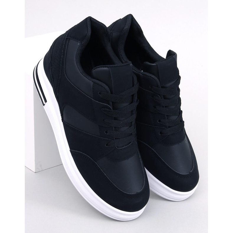 Rinno Black wedge sneakers svart 1