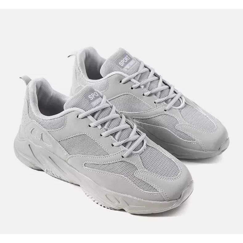 Gråa sportsneakers från Wolvers 1