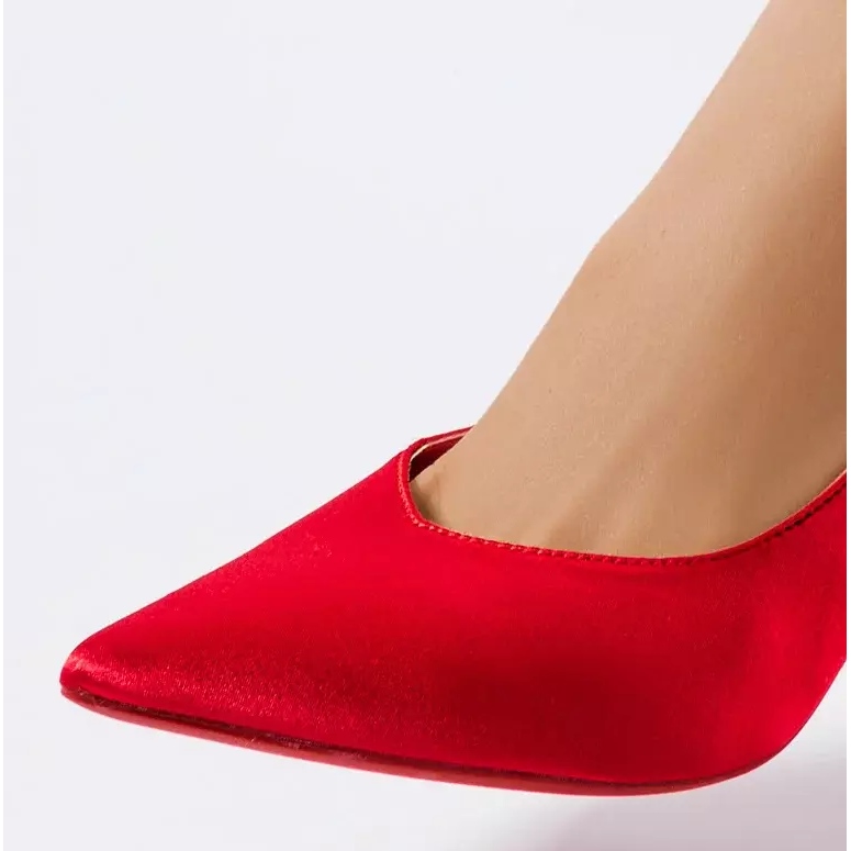 Röda klackar med Anneli-bindning 2