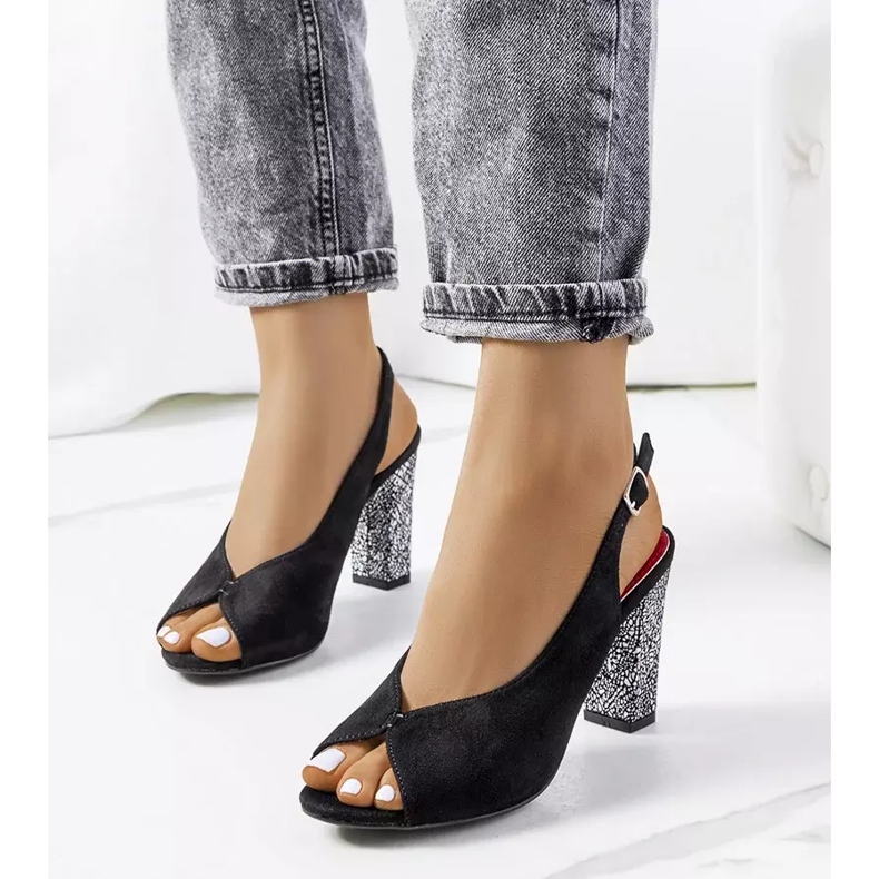 Svarta mockasandaler från Bonnie 1