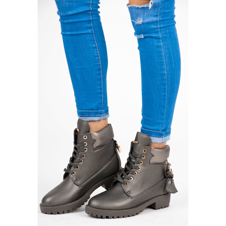 Vices New Collection Snygga Trappers grå 1