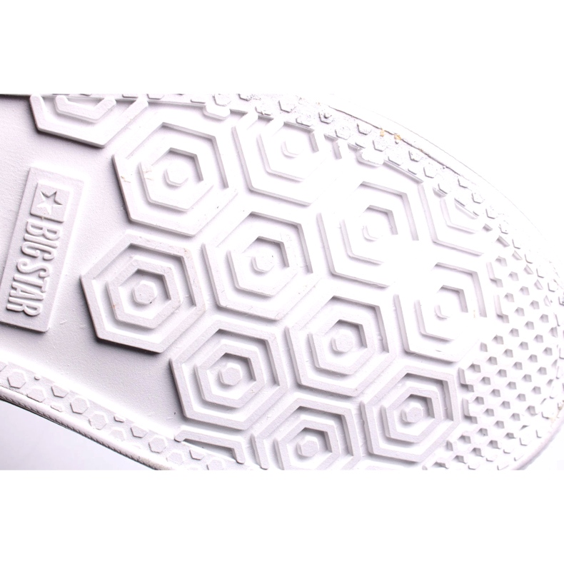 Sneakers för barn med kardborre Big Star JJ374056 Gul 4