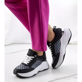 Svarta Milan sport sneakers 1