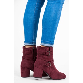 Seastar Rödbruna höga klackar 2