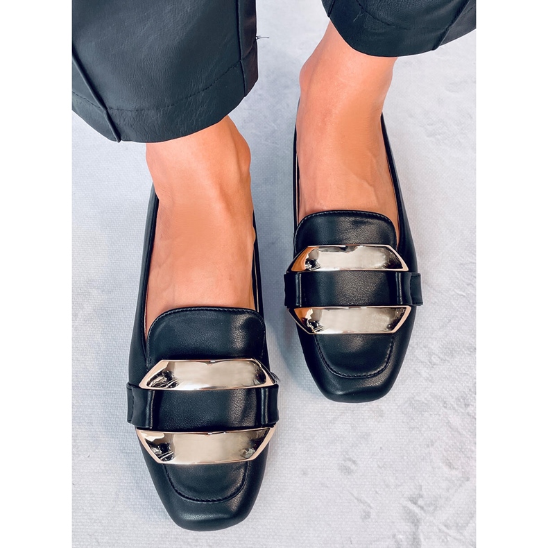 Hedd Black dam loafers svart 1