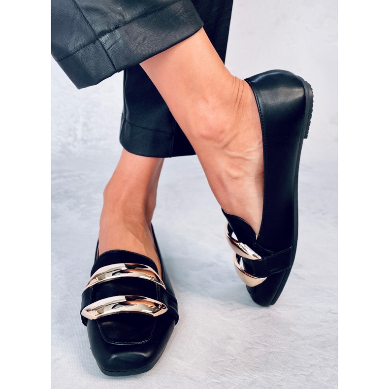 Hedd Black dam loafers svart 2