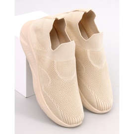 Goff Beige sock sportskor 1