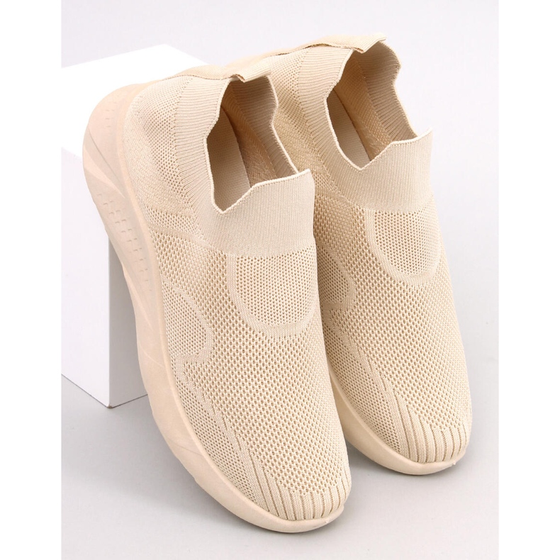 Goff Beige sock sportskor 1