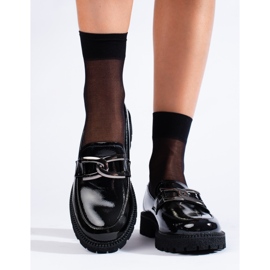 W. Potocki Lackade dam loafers Potocki svart 2