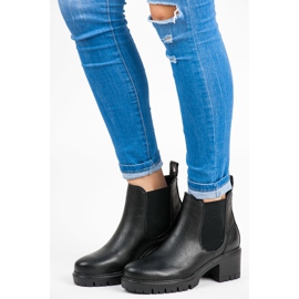 Vices New Collection Svarta Chelsea stövlar 1