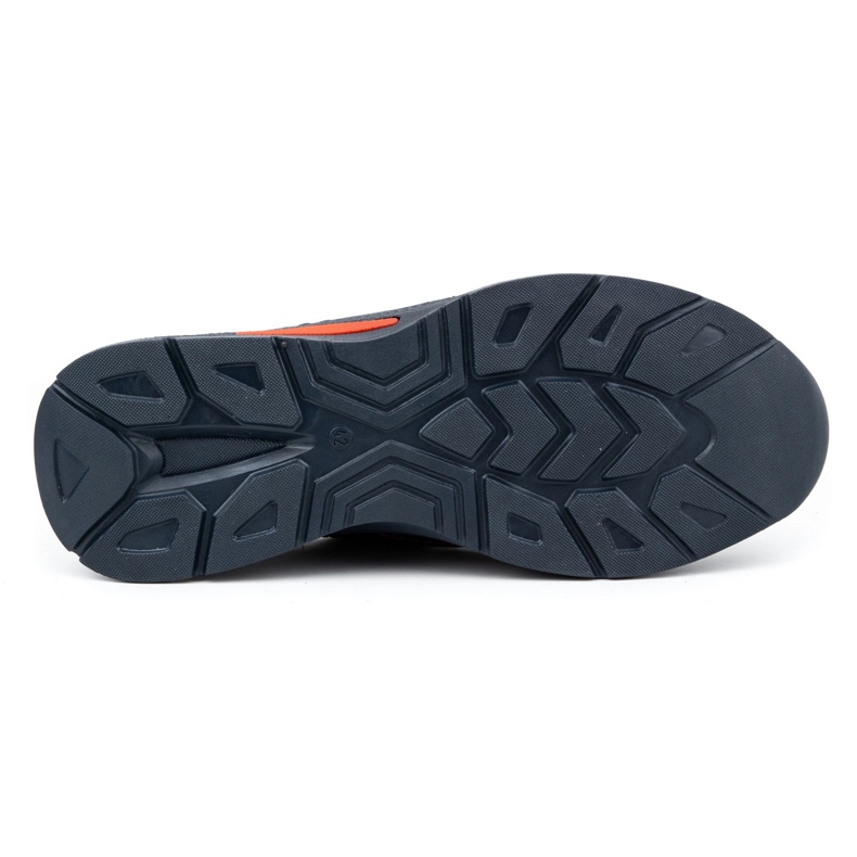 KOMODO Skinnskor för män Sport 922K marinblått ansikte 1