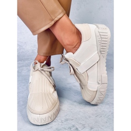 Melbo Beige damsneakers 2