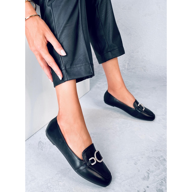 Serena Black dam loafers svart 1