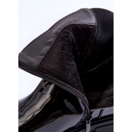 FB2 Lackade Jodhpurstövlar för dam Svarta Elspetia 2