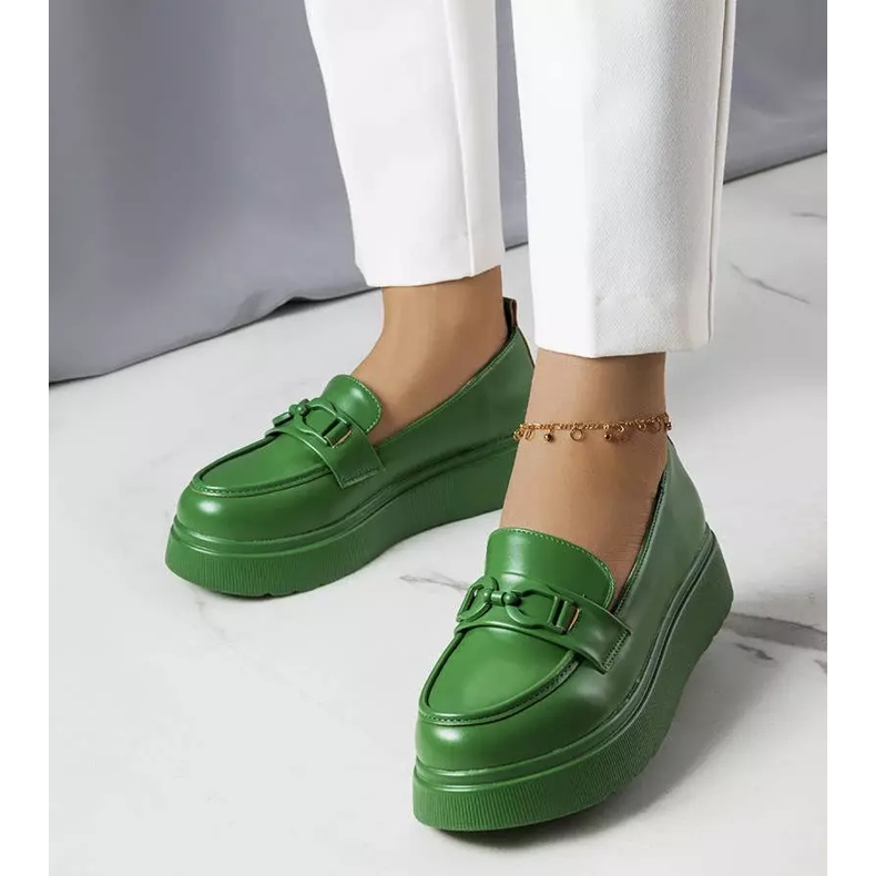 PA1 Gröna herrar dekorerade med en Gagnon-kil 1