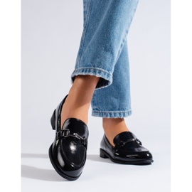 Eleganta lackade damskor Shelovet svart 1