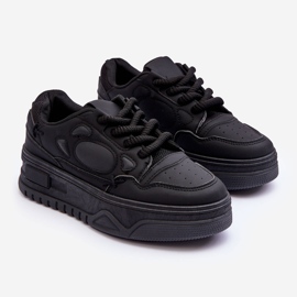 PG1 Platform Sneakers dam Svarta Finos 2