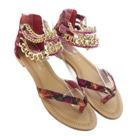 Flipflops L797 Röd 1