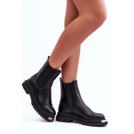 PG1 Chelsea-stövlar för damer Svarta Nialee 2