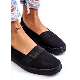 Slip-On Big Star Sneakers dam LL274200 Svart 1